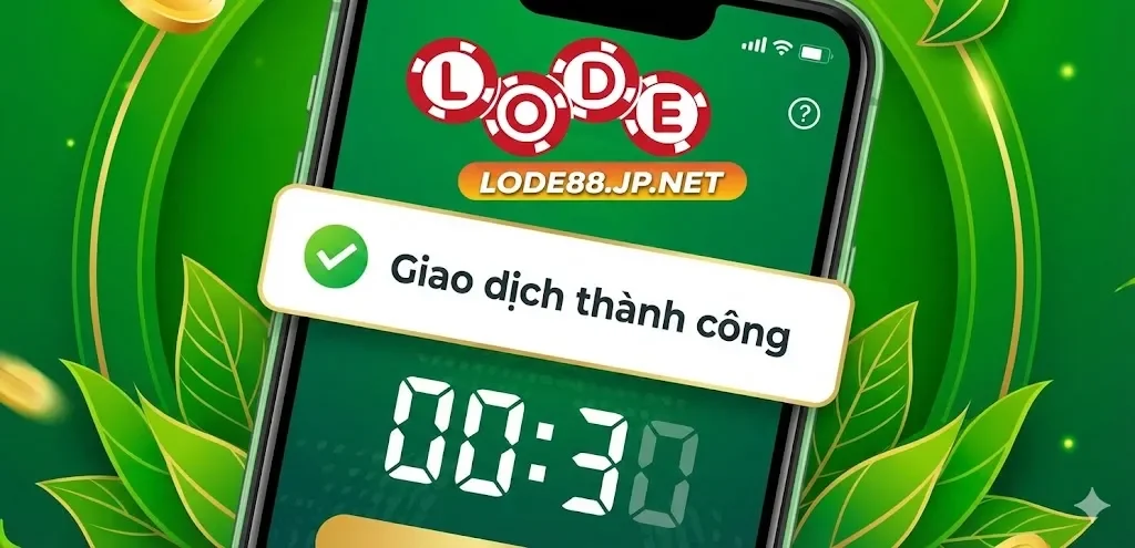 Nắm vững quy trình thao tác nạp tiền Lode88 chuẩn xác để dòng tiền thông suốt tuyệt đối